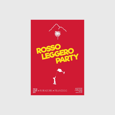 Rosso Leggero | Poster by Newcomer Wines - Newcomer Wines
