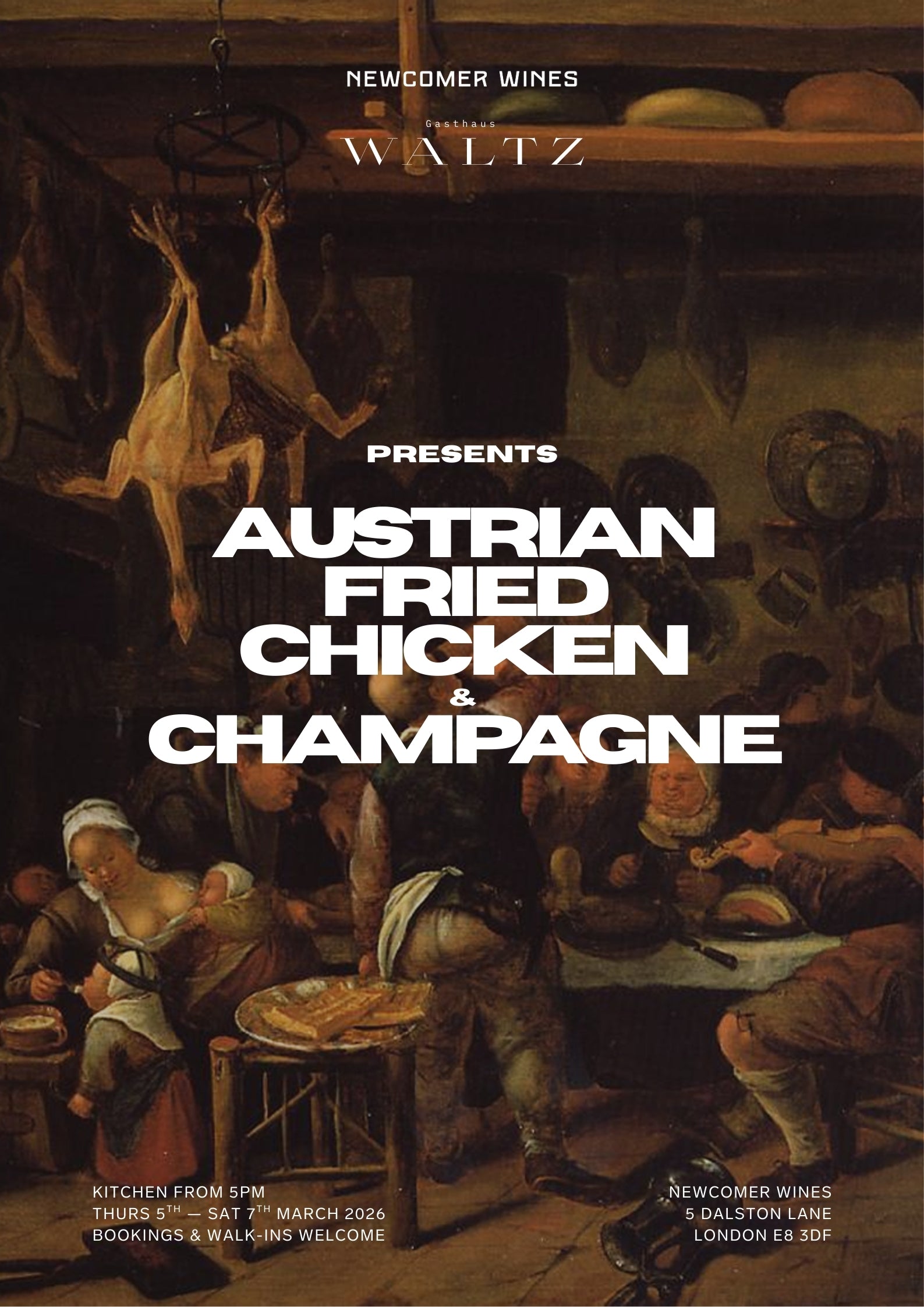 Gasthaus Waltz — Fried Chicken & Champagne