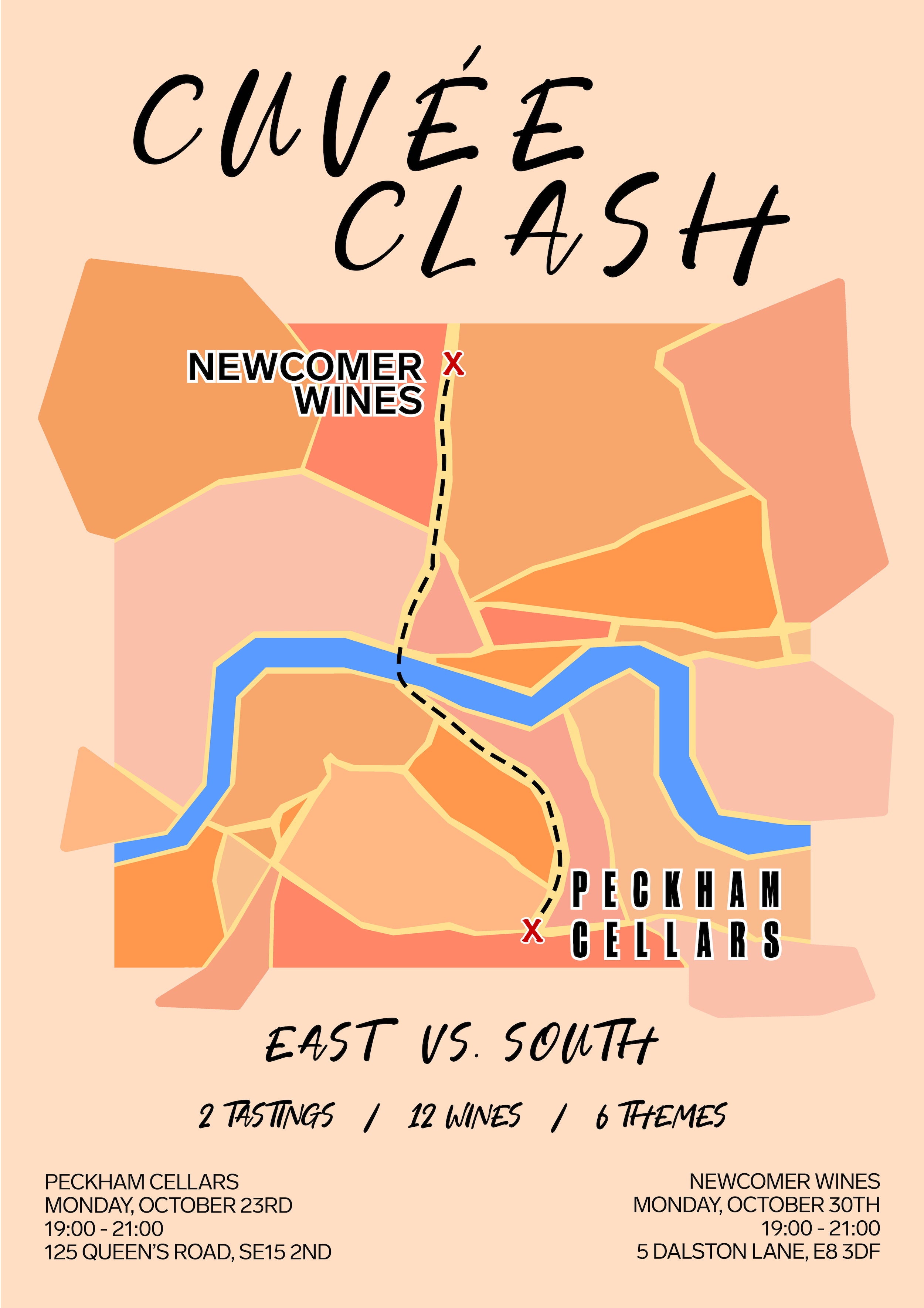 Cuvée Clash: East - Newcomer Wines vs. Peckham Cellars