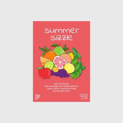 Summer Sizzle | Poster by Newcomer Wines - Newcomer Wines